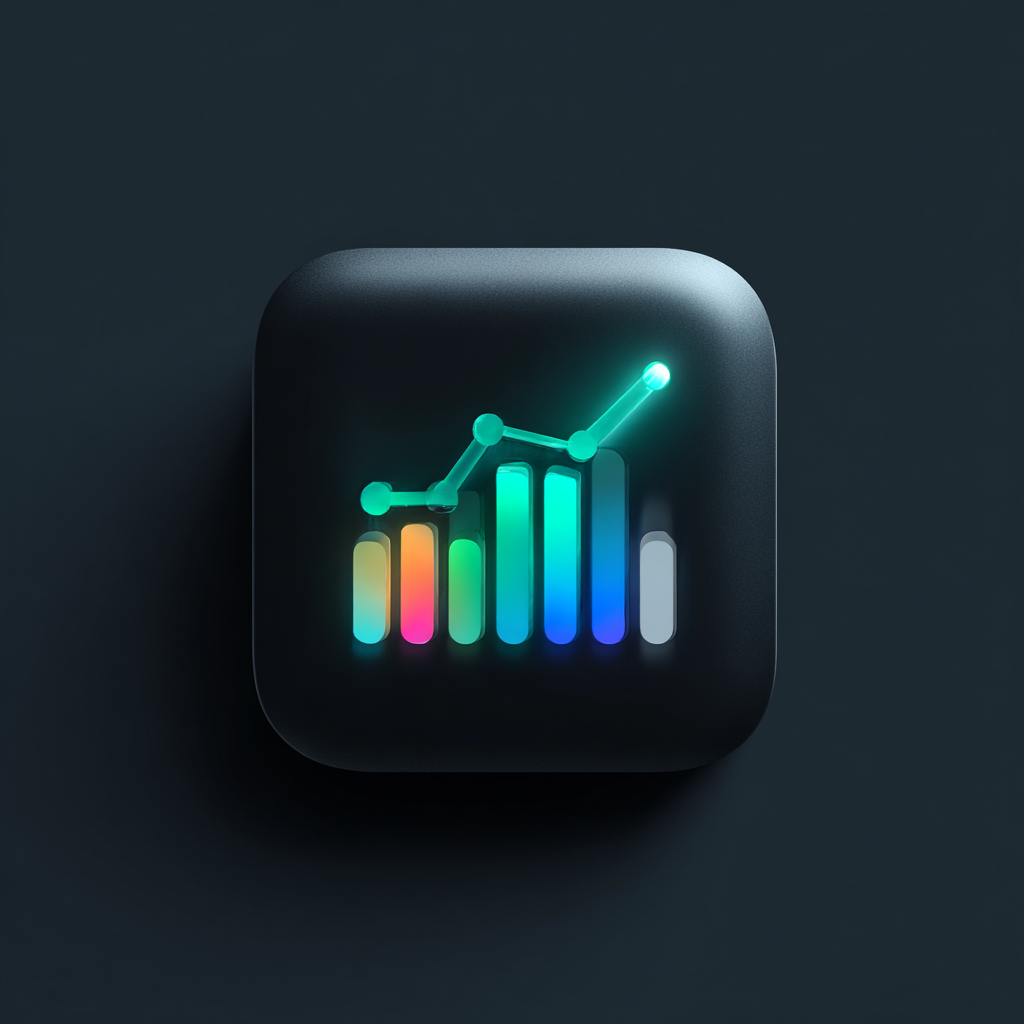 Chart icon in Corporate Modern style